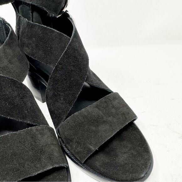 RAG & BONE Mari Sandals in Black Suede NWT in Size 5 - Picture 7 of 10
